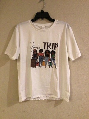 Girls Trip Off-white T-shirt Large. NWOT