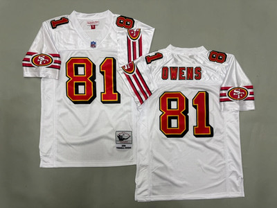 Terrell Owens San Francisco 49ers Jersey - NWT - Size/Color Options