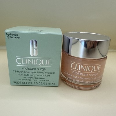 Clinique Moisture Surge 72 hour Auto Replenishing Hydrator GEL CREAM- 2.5oz -NIB