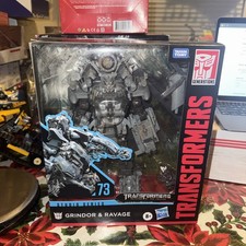 Hasbro Takara Tomy Transformers Studio Series 73 Leader Class Grindor and Ravage