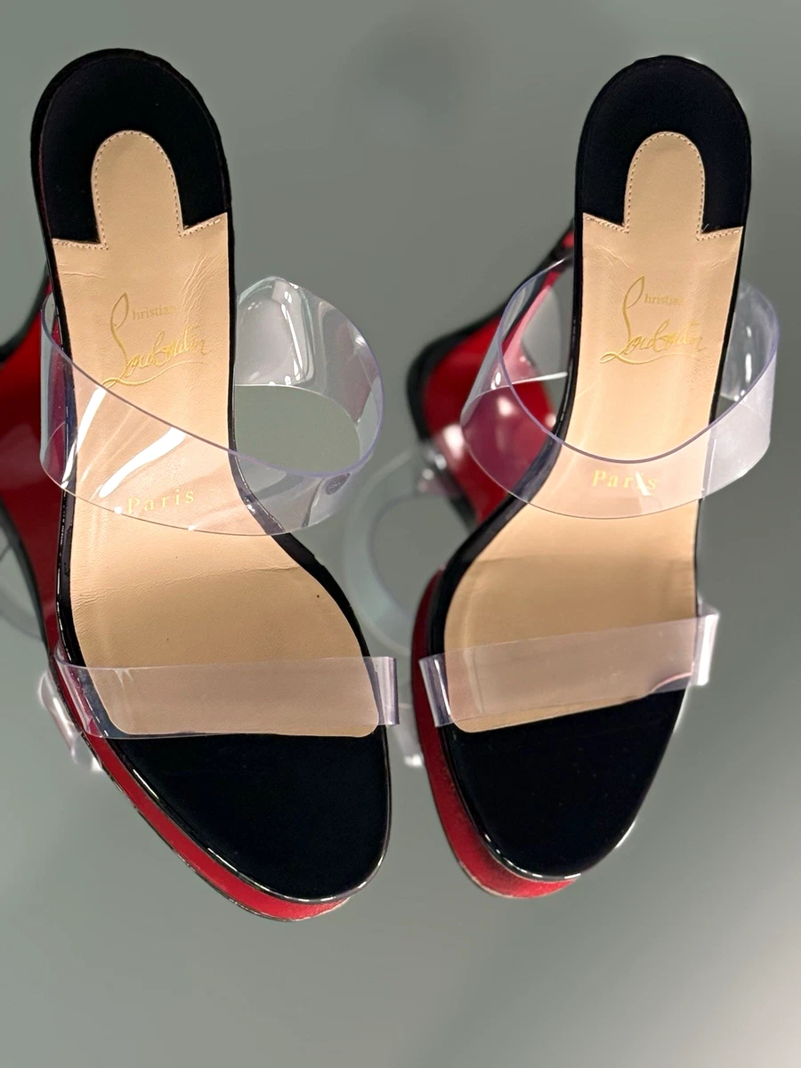 Christian Louboutin Women's Black Straps for sale | eBay