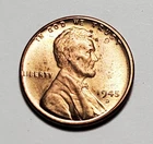 1945 D LINCOLN WHEAT PENNY UNC #P3229