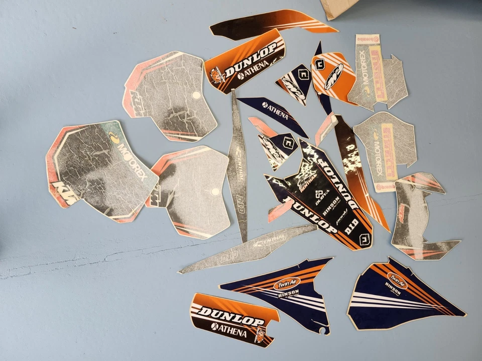 KTM 2013 2014 SX, SX-F, XC/XC-F CYCRA PLASTICS 9310-22, w Decals - Image 3 of 3
