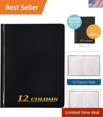 7'' x 9.25'' Account Book with Foil Stamped Cover - 80 Acid-Free Pages