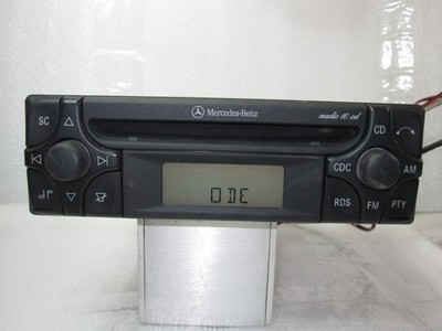 Mercedes  Radio Autoradio Becker Audio 10 CD BE  OEM (274) Blende Klipper def.
