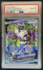 2025 Panini Prizm Justin Jefferson Choice Auto #/50 Vikings PSA 10 GEM MINT