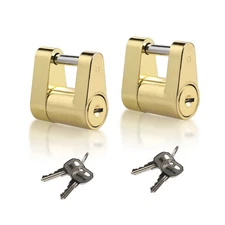 CZC AUTO Trailer Lock Dia 1/4 Inch, Coupler Lock 3/4 Inch Span Trailer Hitch ...