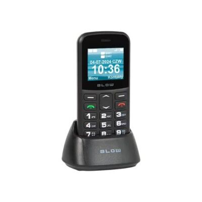 Blow S18D, GSM Telefon, Großtastentelefon, schwarz, keine deutsche Sprache