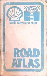 Shell Motorist Club Road Atlas Vintage