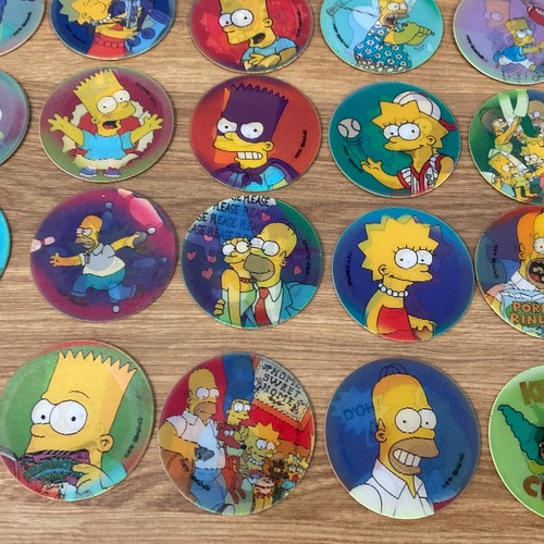 Simpsons Vintage Tazo Collection x 49 including Barts Bum - Picture 4 of 9
