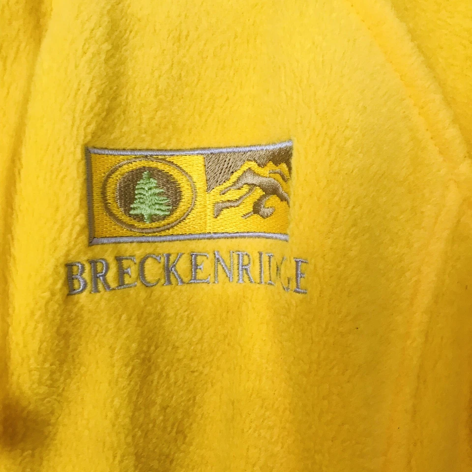 Yellow Zip-up Sweater Jacket Sz Medium Suetér  - Image 2 of 4