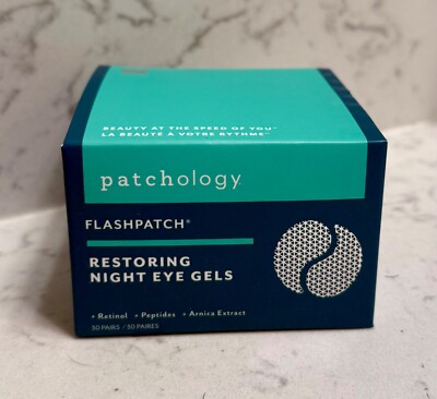 Patchology Flashpatch Restoring Night Eye Gels, 30 Pairs