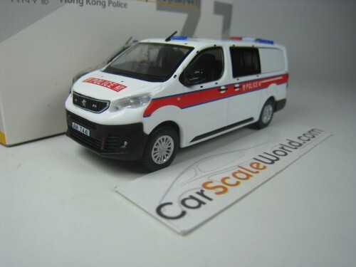カ*オ様 HK POLICE1/6 PEUGEOT EXPERT HONG KONG POLICE (AM7441) 1/64