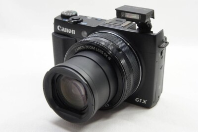 Canon PowerShot G1 X Mark II Black 13.1MP 4x Zoom Compact Digital Camera English