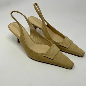 square toe slingback shoes