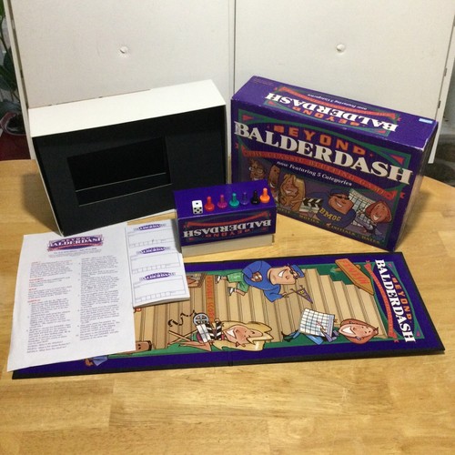 Beyond Balderdash Bluffing Party Game with 5 Categories Parker Brothers 1997 VNT - Picture 2 of 9