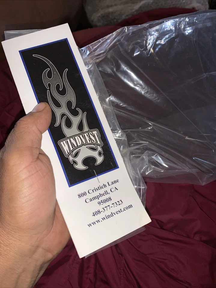 Chaleco parabrisas luz humo Harley Street 61-6010 Foto 3 de 4