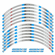 LLANTA MOTO "17 RAYAS RUEDA CALCOMANÍAS CINTA ADHESIVA PARA SUZUKI GSX-S GSXS