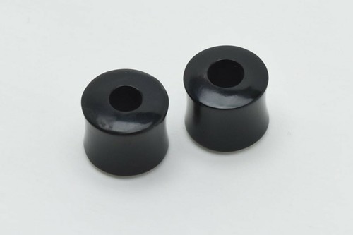 Paar 5/8" 16 mm Bio handgeschnitzte Horn Sattel Stecker Handarbeit Ohrring - Bild 17 von 19