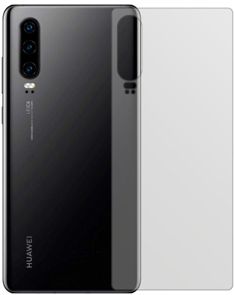 5X Schutzfolie FüR Huawei P30 RüCkseite Display Folie Matt Displayschutzfolie-image