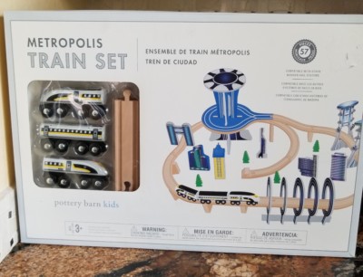 pottery barn train set