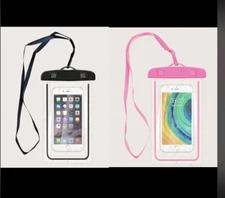 Waterproof Cell Phone Case Floating Dry Bag Case Cover For All Phones Bundle 2
