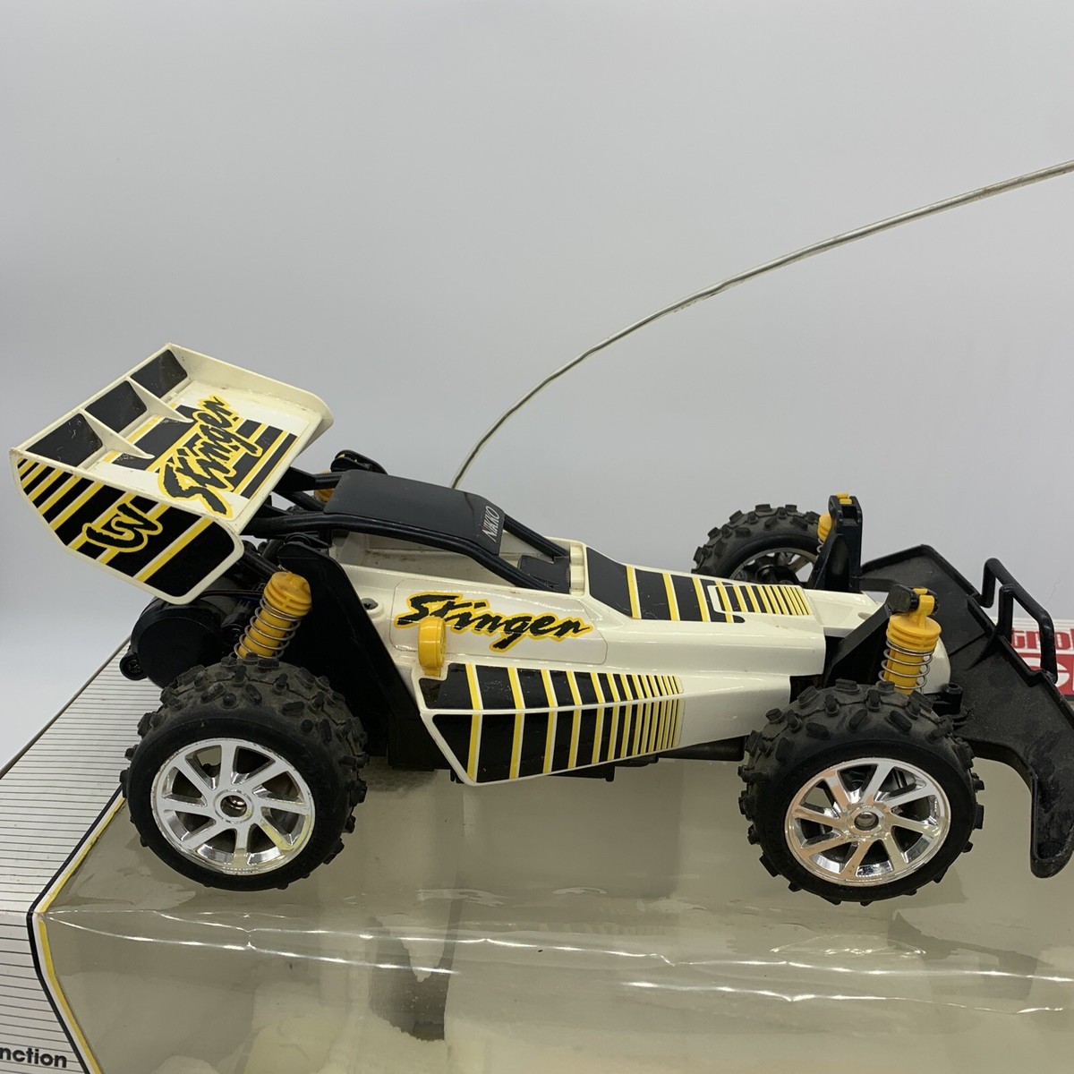 Vintage Nikko Stinger 1/18 RC Remote Control Car 18230 For
