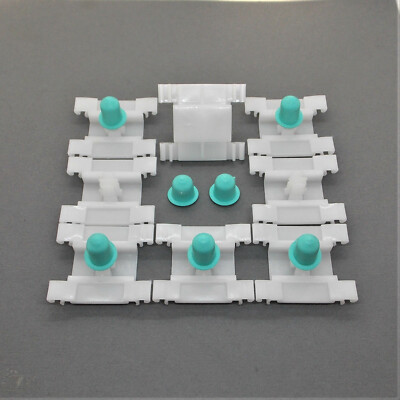 10x Zierleisten Klammer Seitenleisten Clips für VW Golf 3 Vento Jetta 1H0853585 