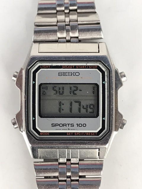 seiko sports 100 alarm chronograph