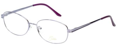 Jubilee Mens BIG&TALL J5877-PUR-59mm Metal Designer Reading Glasses Shiny Purple