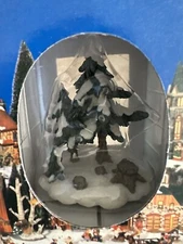 Dept 56 Double Pine Trees  Old Store In Box New