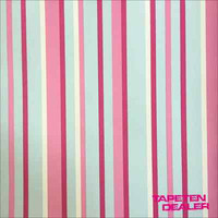 Esta Tapete Jimbo 115823 / Streifen Blau Weiß Pink / MäDchen Tapete / 5,07 €/Qm