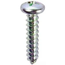 Phillip Pan Head Sheet Metal Screw #6 x 1 Zinc (qty 100) Type AB 6-20 x 1"