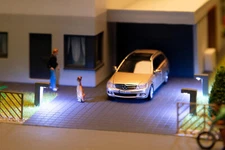 Faller 180136 HO 1:87 LED path light, warm white, 3 units - NEW 2024