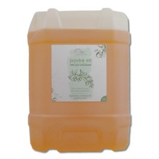 Image of Jojoba Oil 100% Pure Golden  - Cold Pressed, Carrier, Massage Oil 100ml - 20 lt