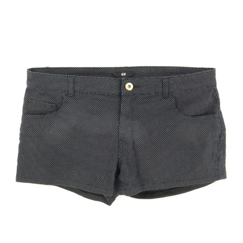 H\u0026M Chino Shorts Womens Size 8 Black 
