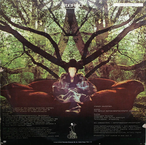 Vinyle 2xLP Amon Duul II "Tanz Der Lemminge" France 1971- Label UAR-UAD 60.003/4 - Photo 4/4