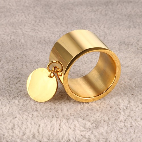 New Gold Ring Charm Pendant Medal New Design Sizes of Choice - Picture 6 of 9