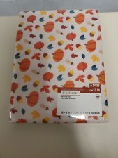 Creatology printed felt Pumpkin, Leaves, Nuts 2 pack 20 pieces of 9 x 12