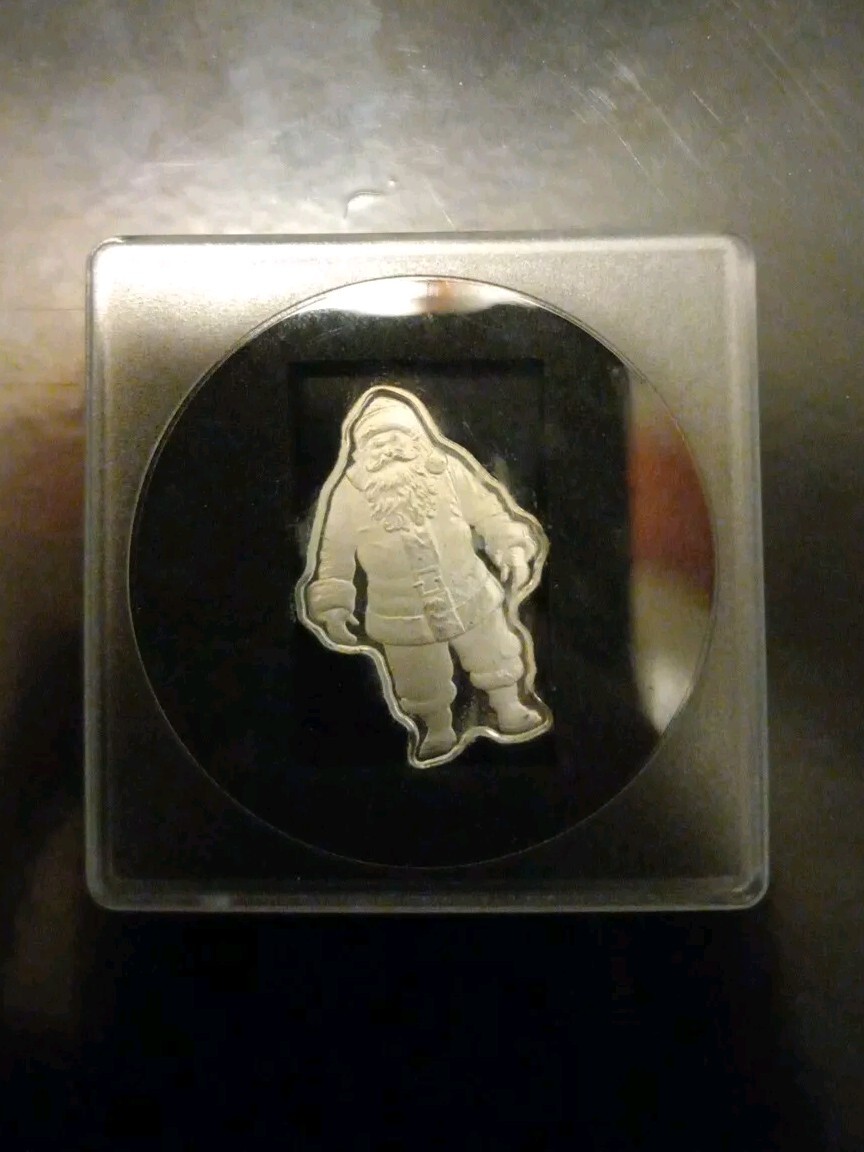 5 Gram .999 Fine Silver, Bad Santa, Pan Silver Company (No Box)