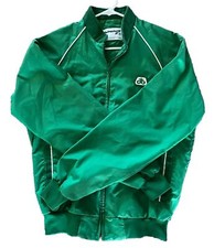 VTG 1980s Pioneer Seed Swingster Bomber Jacket Green Made In USA Size Med