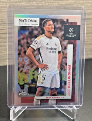 2024 Topps Chrome UEFA Soccer National NSCC JUDE BELLINGHAM 