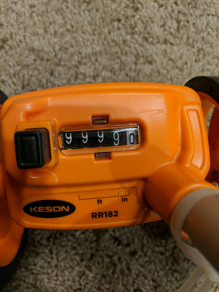 Keson RR182 Compacto Telescópico Aluminio Mango Medición Pies/Pulgadas Rueda Nuevo Foto 2 de 4