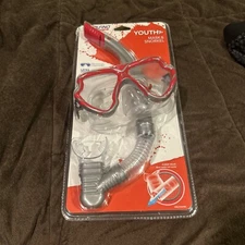 Dolfino Premier Red Mask & Snorkel Set Youth 7+WMC10347BL (4e)