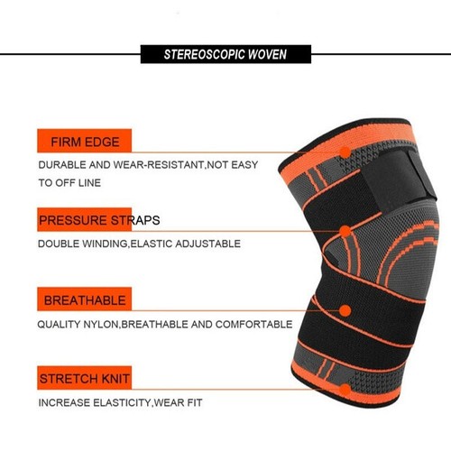 Knee Support Brace Compression Strap Sleeve Sports Protector Ligament adjustable - Picture 6 of 28