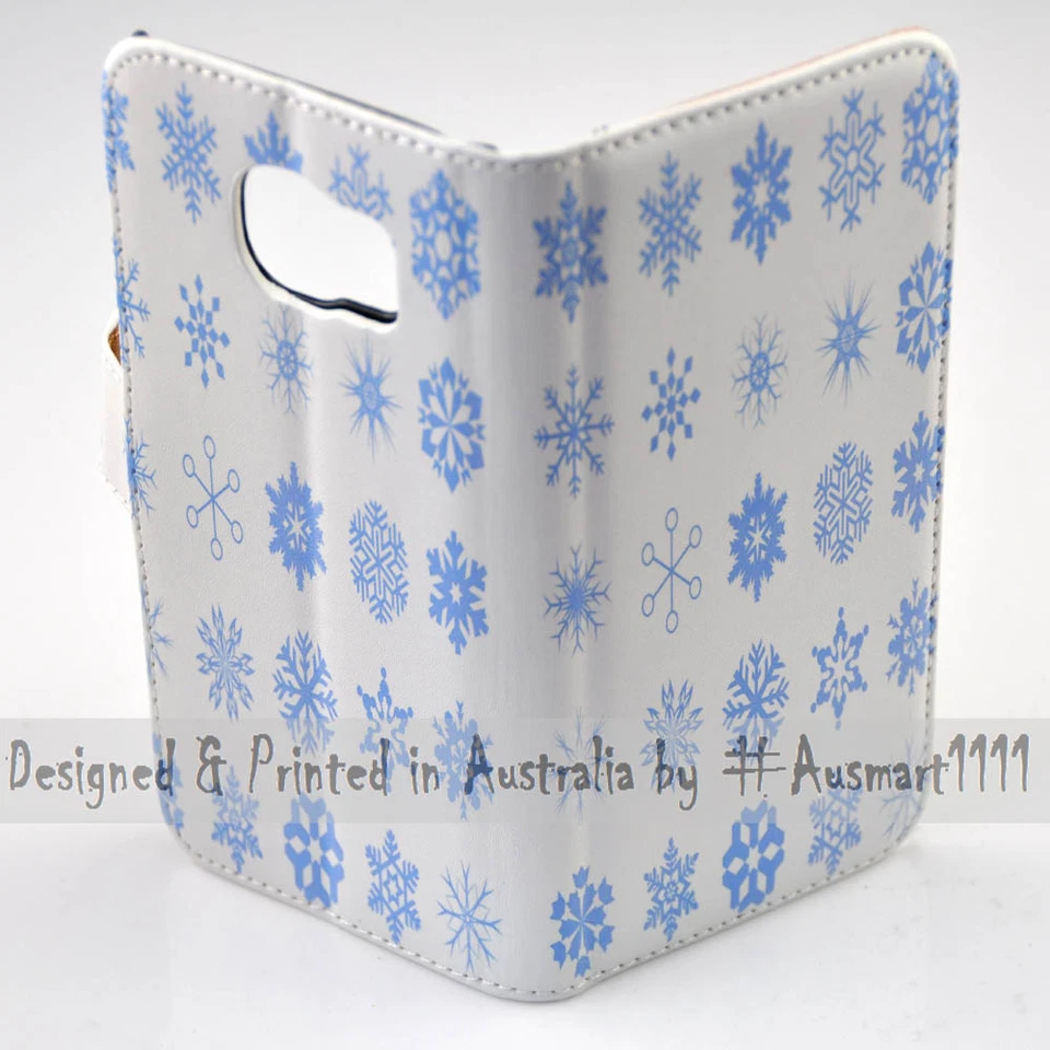 Para Nokia Series - Funda Carcasa Temática Billetera Teléfono Móvil Estampado Cristal Nieve Foto 3 de 3