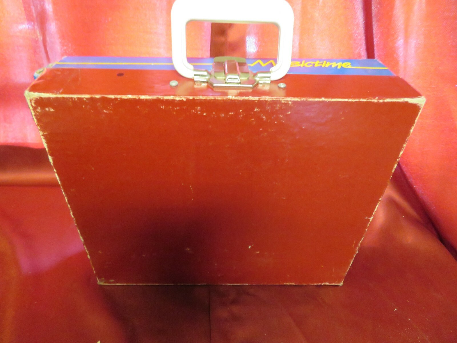 MUSICTIME VINTAGE PORTABLE RECORD PLAYER 45/33 RPM KIDS CHILDS WORKS GREAT eBay