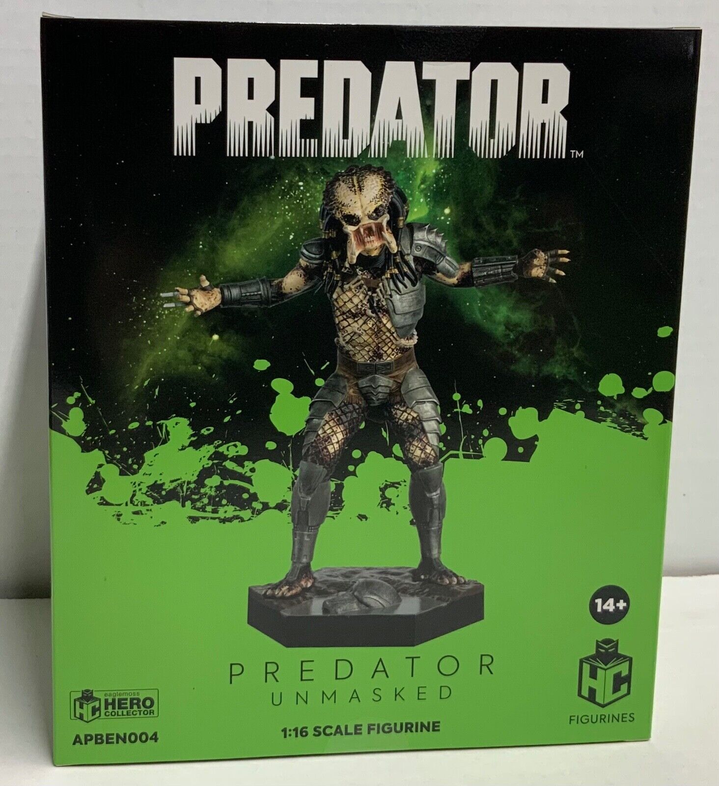 Predator Unmasked APBEN004 1:16 Scale Figurine Hero Collector Eaglemoss NEW