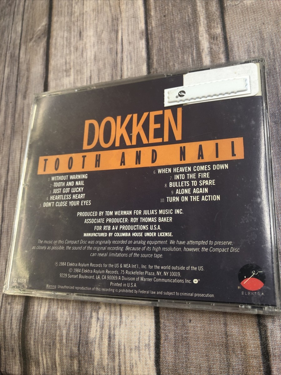 DOLLEN TOOTH AND NAIL ドッケン トゥース・アンド・ネイル Tooth and Nail - YouTube