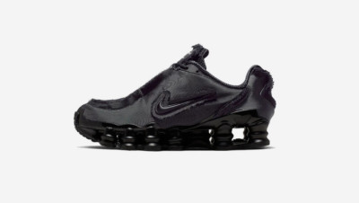 Sz 5..5 - Women's Nike Shox TL CDG Black - CJ0546-001 'Missing Chain'